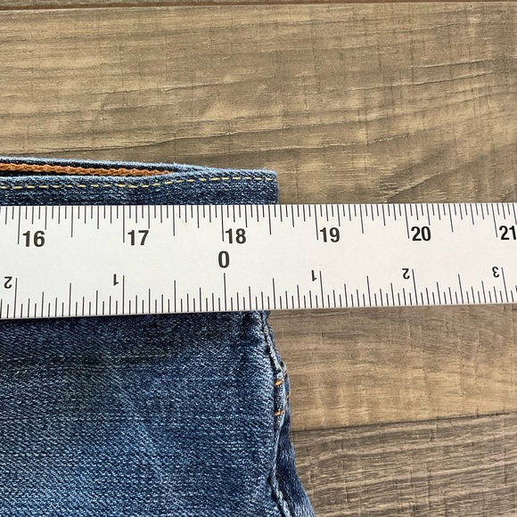 38x27 Lucky Brand 221 Straight Jeans Men’s Size Blue Denim Stretch - Picture 7 of 12